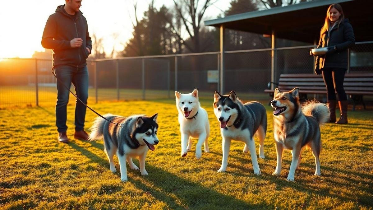 Finding playgroups husky siberiano