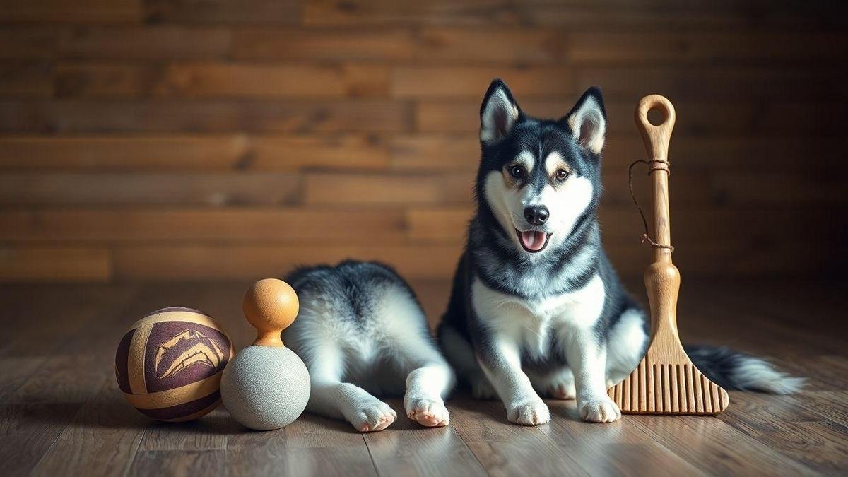 How I decide size & shape when choosing toys for a Husky
