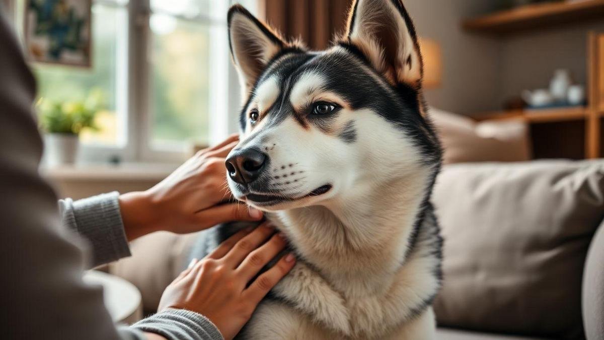 How I detect fever and breathing problems: How to recognize early signs of illness in a Husky Siberiano