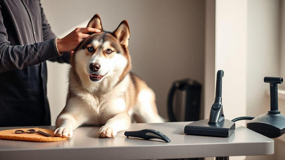 How I handle grooming and heavy shedding