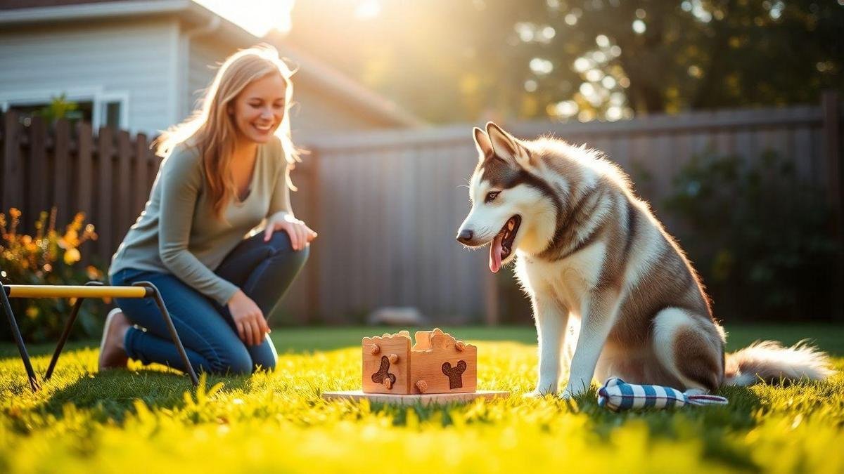 How I keep my Husky busy with exercise and brain games to deepen our bond