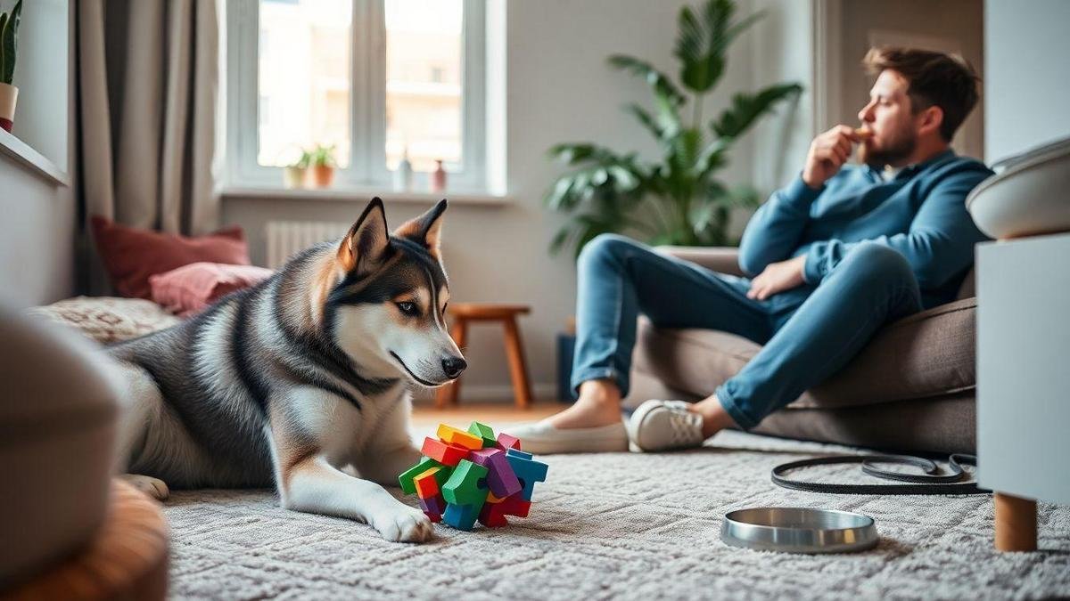 Managing energy and anxiety in a small flat