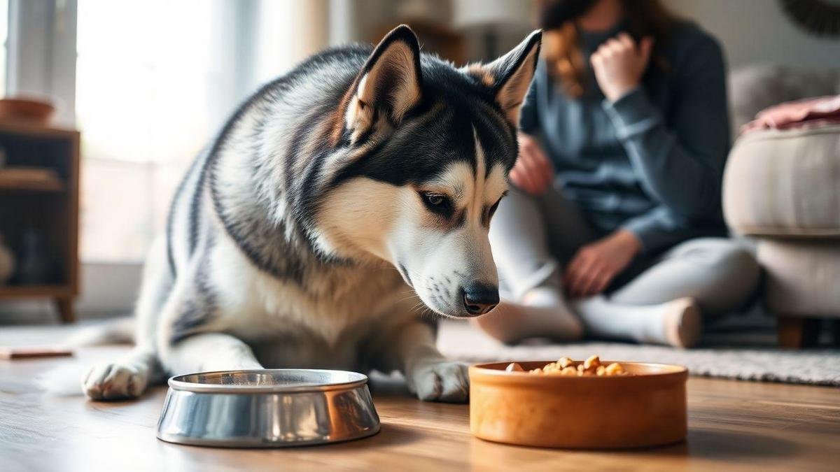 How I recognize early signs of illness in a Husky Siberiano through appetite and digestion