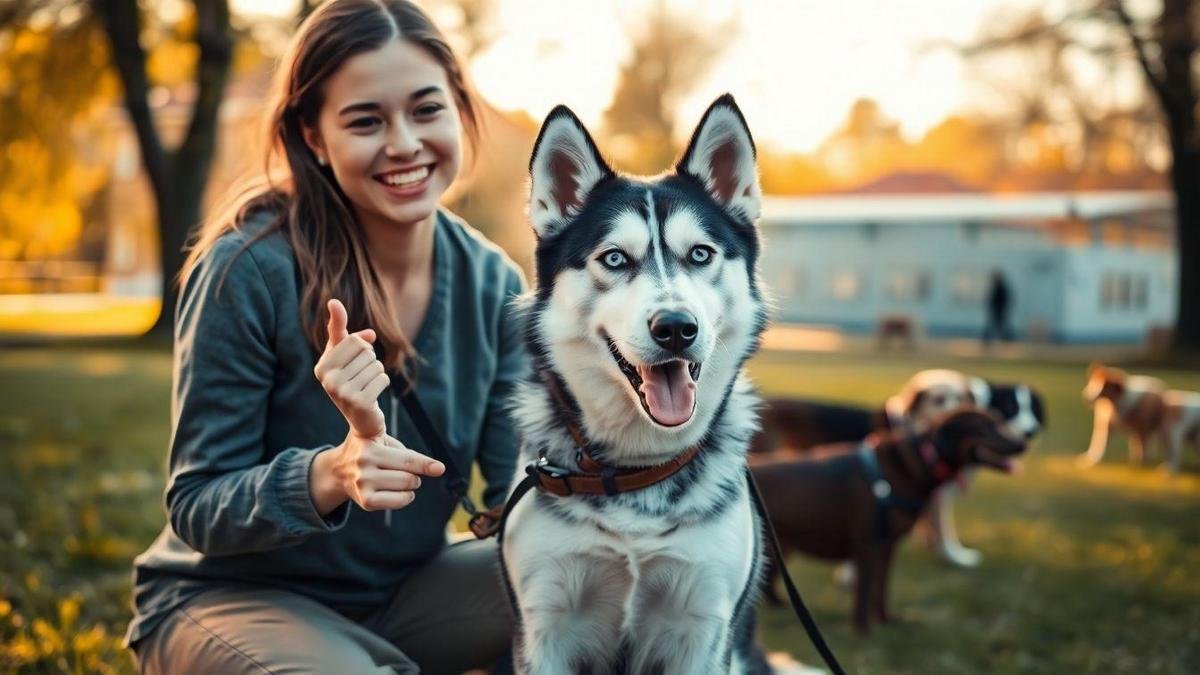 How I Trained and Socialized My Shelter Husky