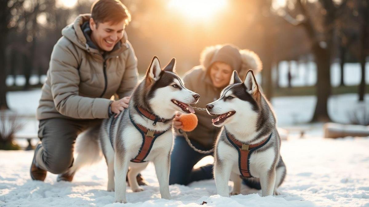 How I use play to bond: Building a strong bond with your Husky Siberiano through play and training