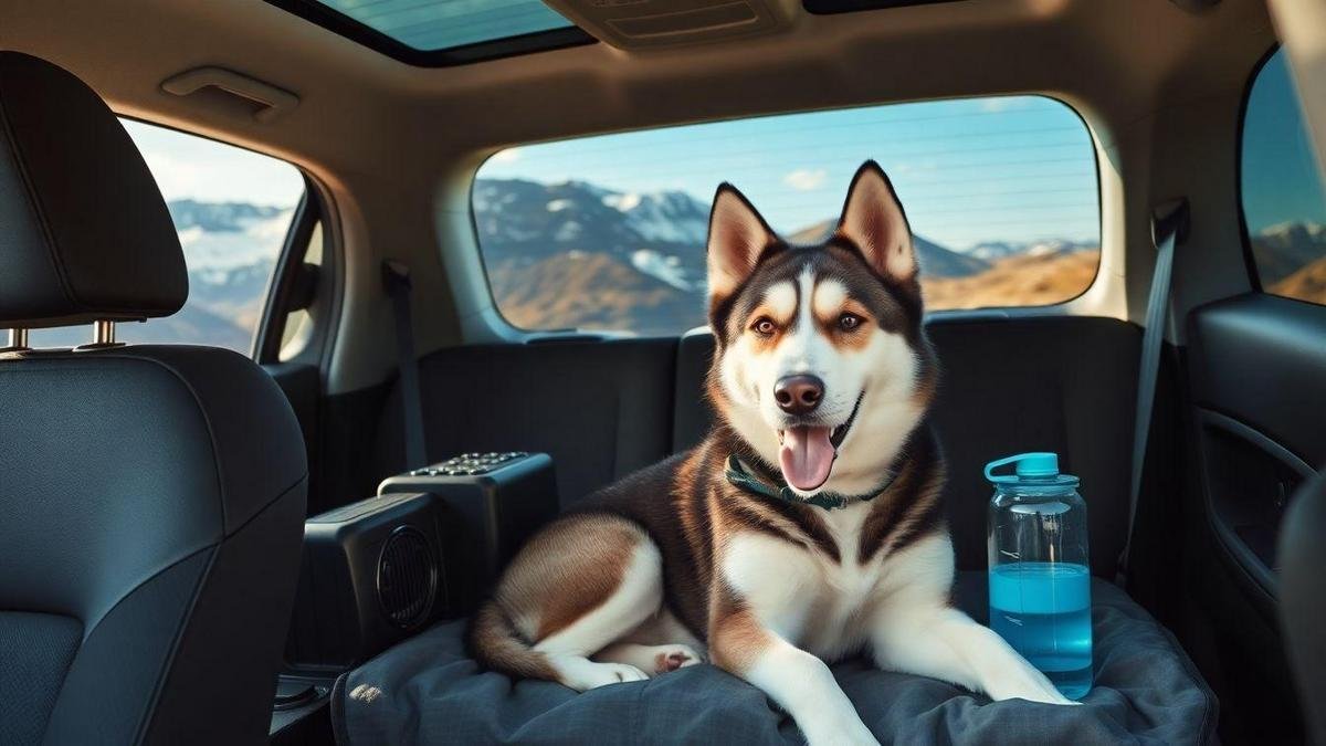 Managing climate & comfort for Husky on trips