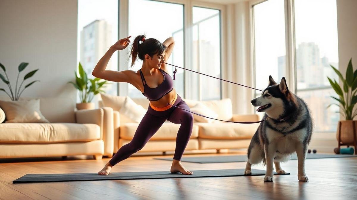 What I Do for Exercise and Apartment Life with My Husky